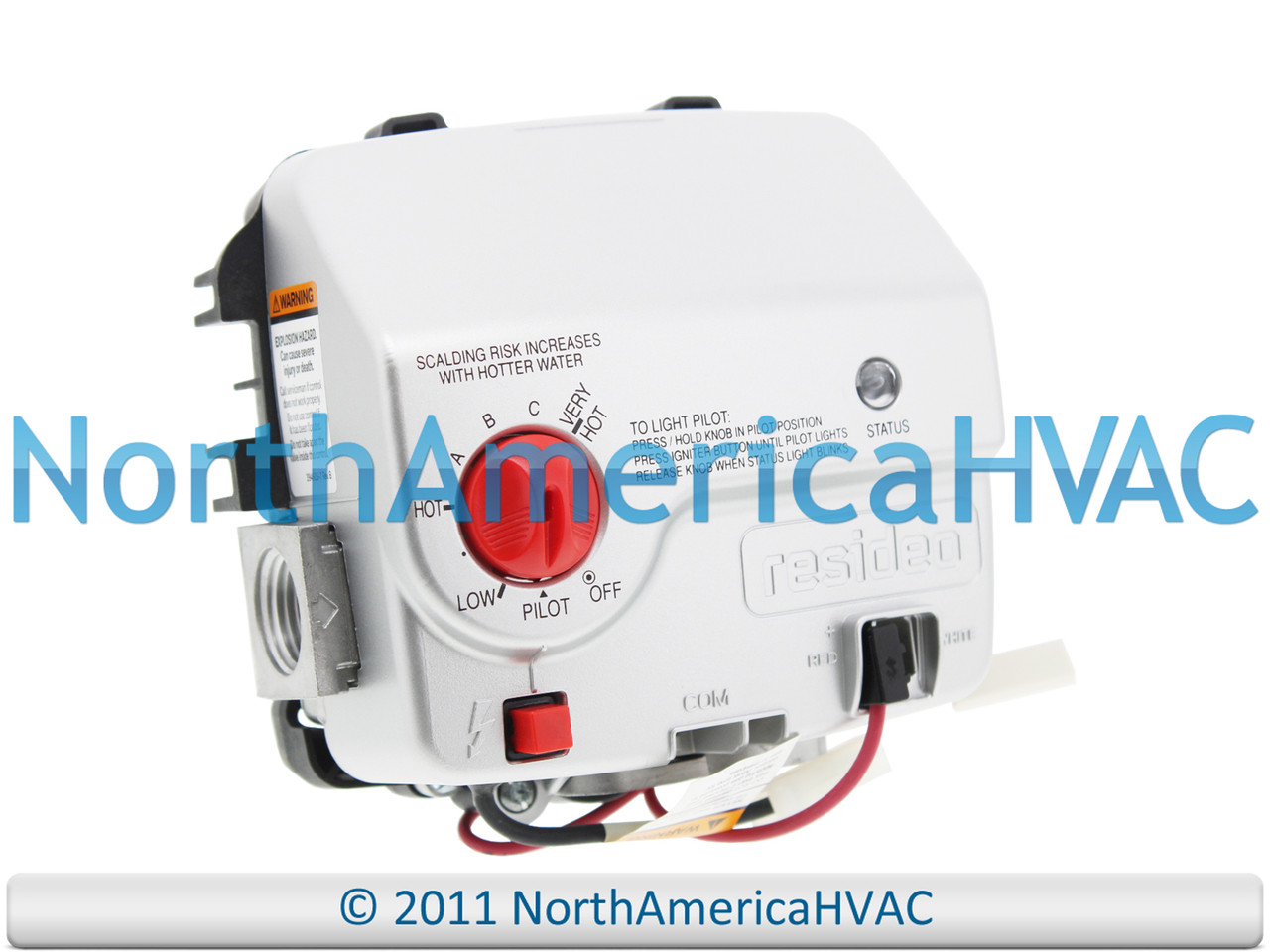 Honeywell Water Heater Gas Standing Pilot Control Valve Replaces